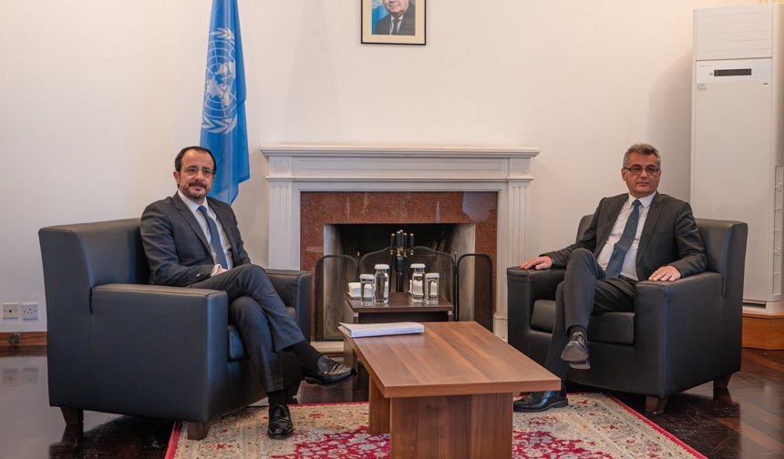 Liderler görüşmesi... Hristodulidis bazı GYÖ'lerde ilerlemeden söz etti..