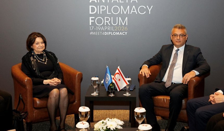 Cumhurbaşkanı Erhürman, DiCarlo ile görüştü