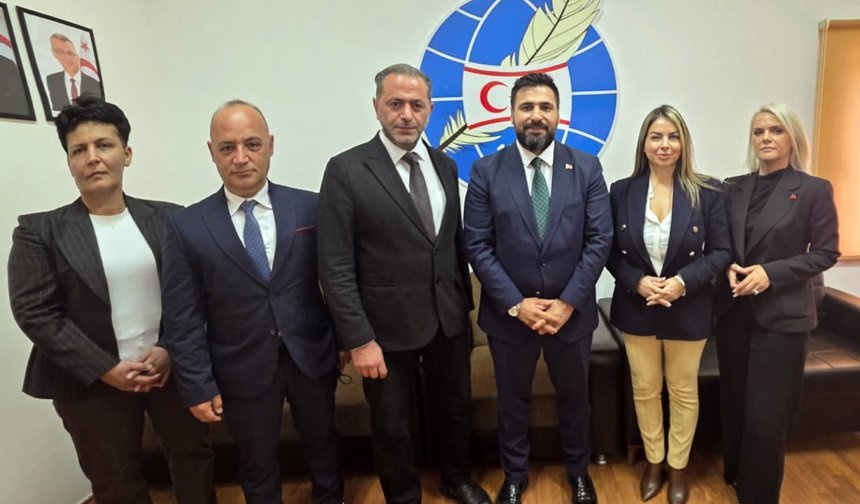 İletişim Müşaviri Şehitoğlu Dış Basın Birliği’ni ziyaret etti