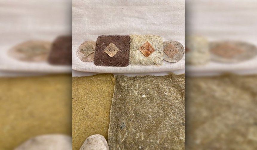 Kıbrıslı sanatçı Sanıvar, esnek formda bir kâğıt geliştirdi