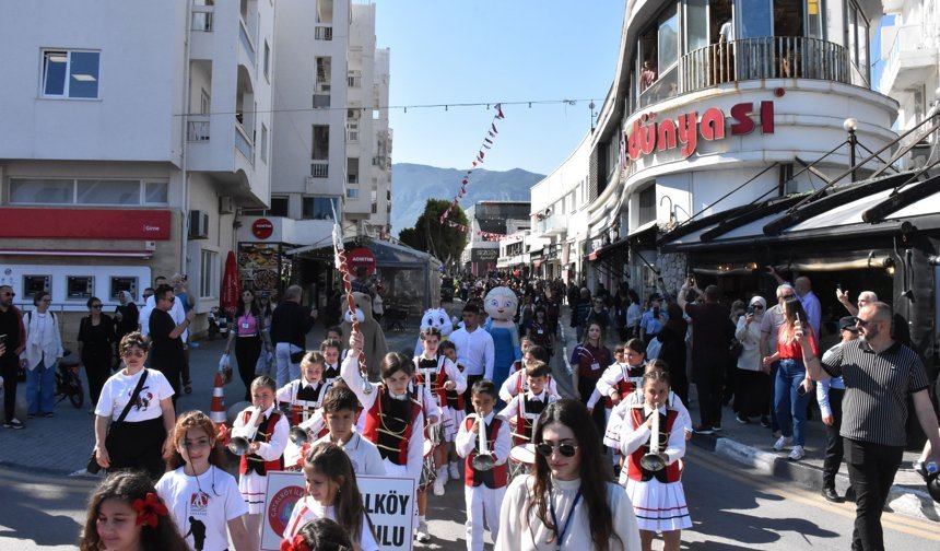 Girne’de 23 Nisan dolayısıyla etkinlik düzenlendi