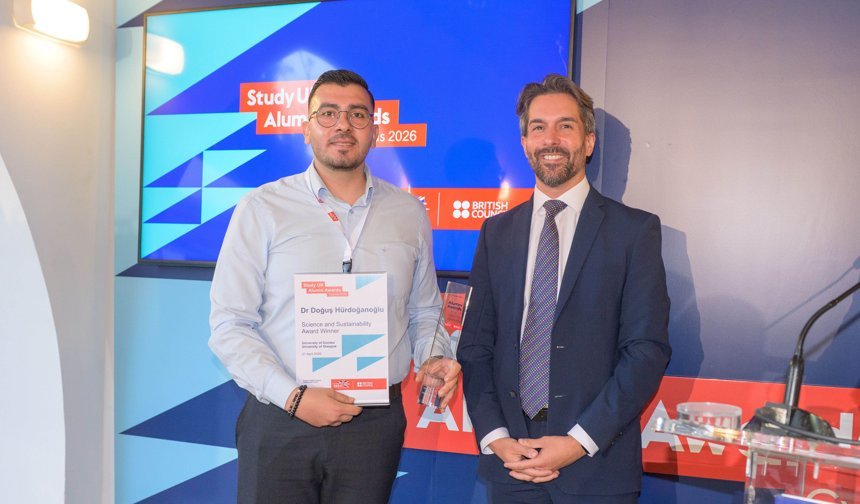 UKÜ’lü Öğretim Üyesi Hürdoğanoğlu ödüle layık görüldü