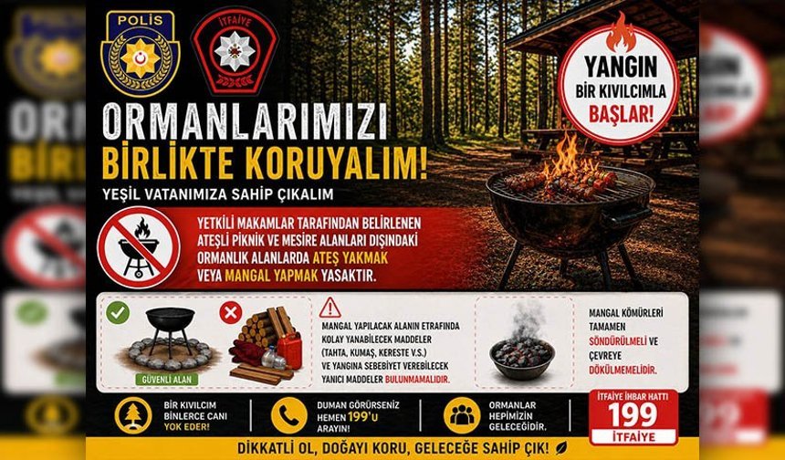 Lefkoşa İlçe Emniyet Kurulu toplandı… Yangın riskine karşı önlemler değerlendirildi