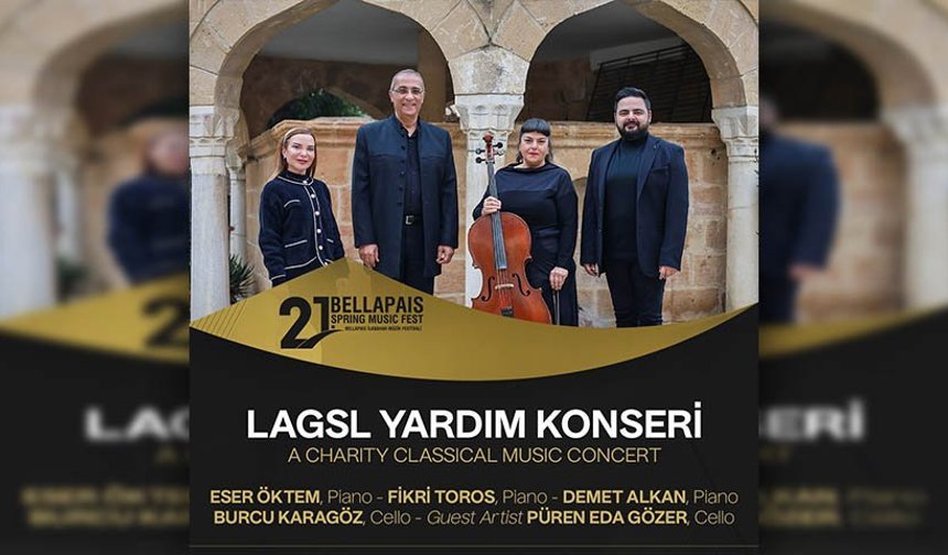 Bellapais İlkbahar Müzik Festivali, yarın LAGSL yardım konseriyle başlıyor