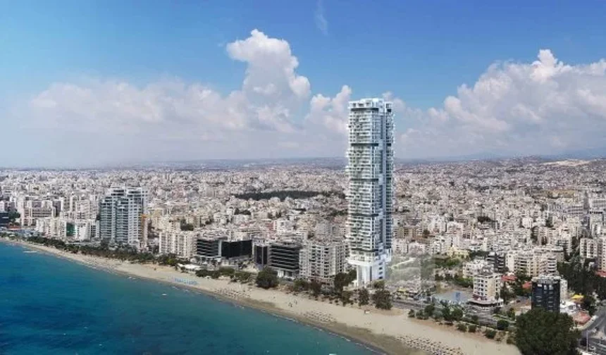 Limasol’a 93 metrelik gökdelen yapılıyor