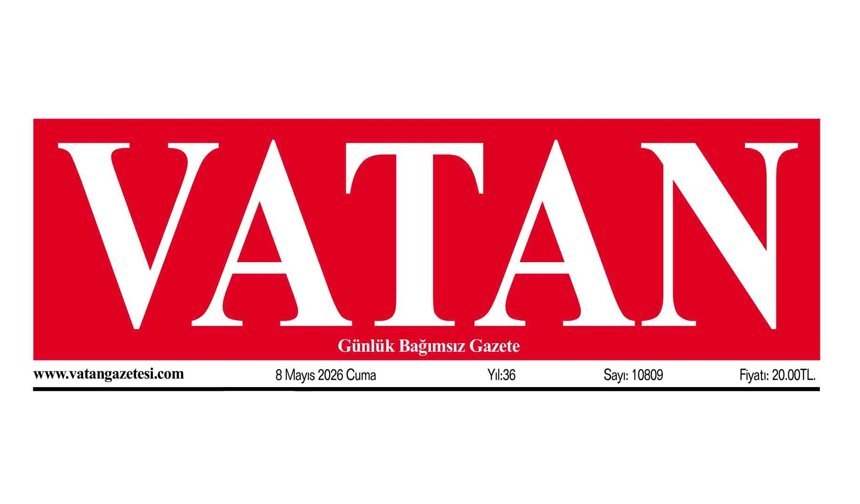 VATAN Manşet - 8 Mayıs 2026