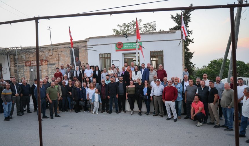 CTP Sipahi Örgüt Lokali binasının açılışı yapıldı