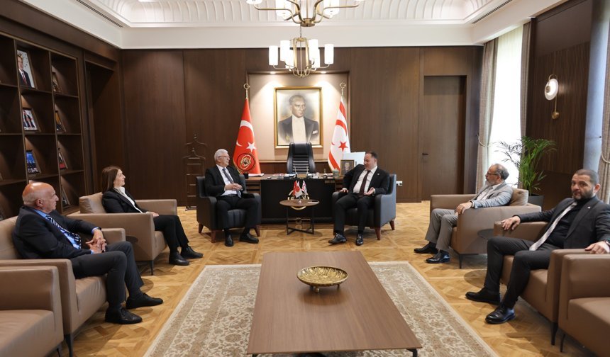 Öztürkler, TKÖD heyetini kabul etti: "Kazaların önlenmesi için kurallara uymalı, denetimi artırmalıyız"