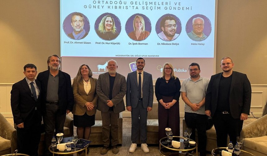 “Bölgesel Türbülans Çağında Kıbrıs: Ortadoğu Gelişmeleri ve Güney Kıbrıs’ta Seçim Gündemi Paneli” yapıldı