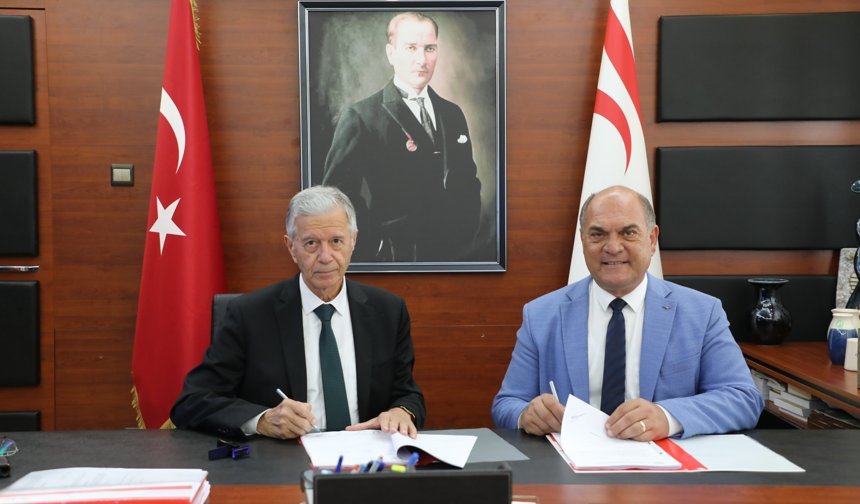 Değirmenlik Akıncılar Belediyesi yeni iş araçlarıyla ilgili ihale sözleşmesi imzaladı