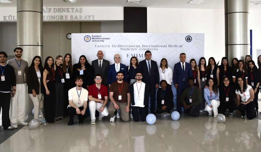 DAÜ'de 6. Doğu Akdeniz Uluslararası Tıp Öğrencileri Kongresi yapıldı