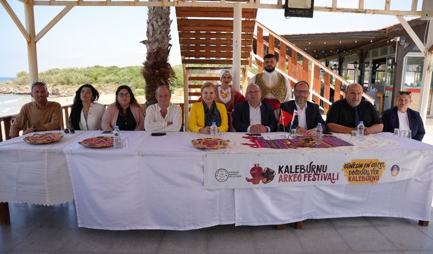 “Kaleburnu Arkeo Festivali”, pazar günü yapılacak