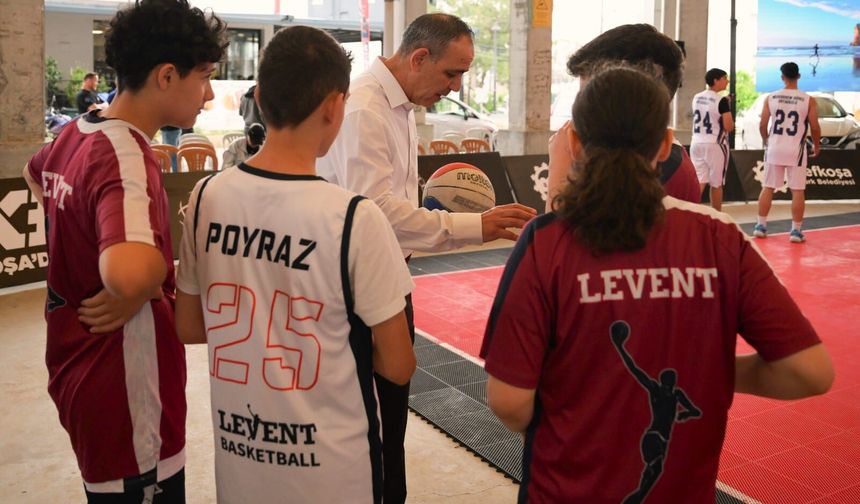 3X3 Basketbol Turnuvası başladı, finaller yarın
