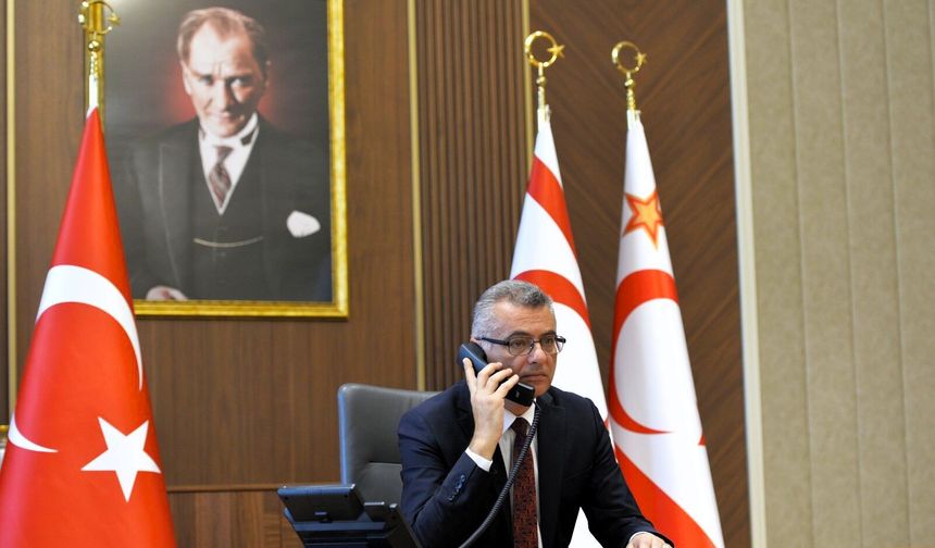 Erhürman’dan DİSİ ve AKEL liderlerine tebrik telefonu