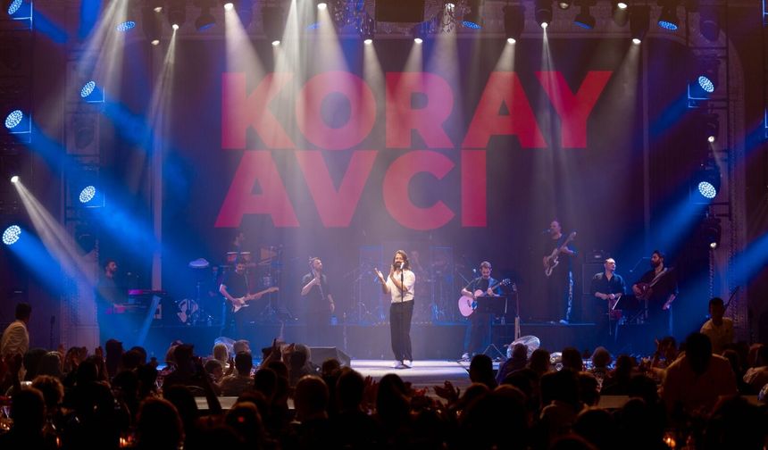 Koray Avcı ile Merit Royal Dıamond’da coşku dolu bayram