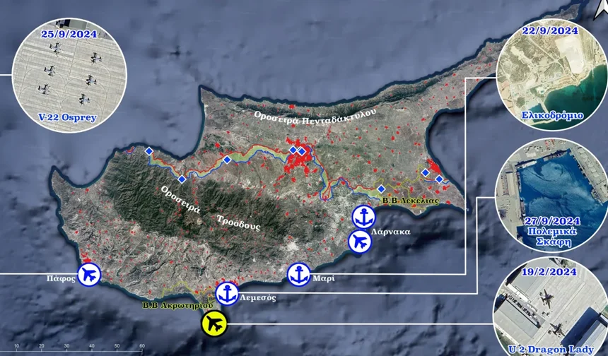Güney Kıbrıs'ta hava ve deniz üsleriyle ilgili çalışmalar 2027’de başlayacak...