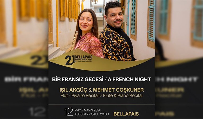 Bellapais İlkbahar Müzik Festivali, yarın akşam “Bir Fransız Gecesi” konseri ile devam edecek