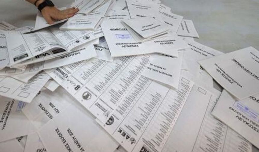 Seçime yönelik katılım oranları..AKEL yurt dışında birinci parti