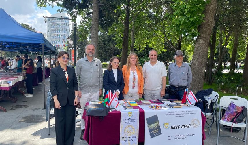 KKTC, Bakü’de düzenlenen VI. Türk Dünyası Edebiyat ve Kitap Festivali’nde temsil edildi