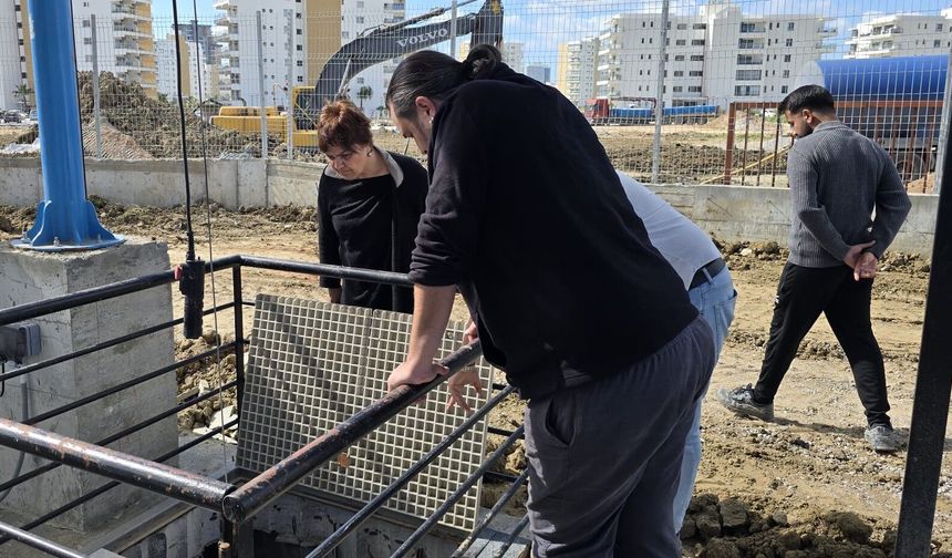 İskele'de arıtma tesisleri denetlendi