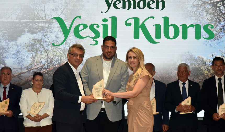 Yeniden Yeşil Kıbrıs projesiyle ülkeye 14 bin 300 fidan dikildi