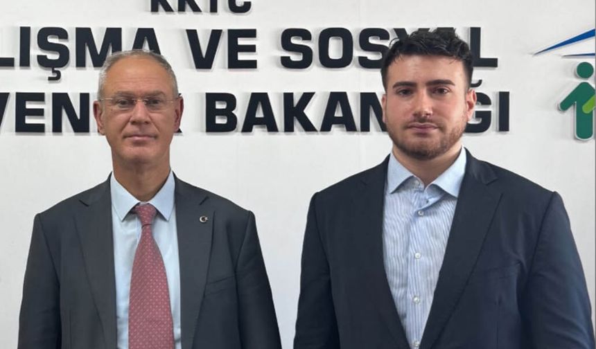 Çalışma Bakanı Hasipoğlu'na stajyerlerle ilgili yasa taslağı sunuldu