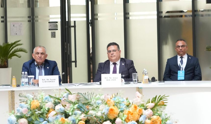 Çavuşoğlu, Kıbrıs Türkü’nün, Türk Dünyası'nın ayrılmaz bir parçası olduğunu vurguladı