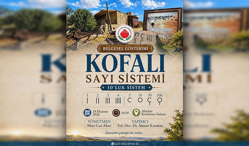 “Kofalı Sayı Sistemi” belgeseli izleyiciyle buluşuyor
