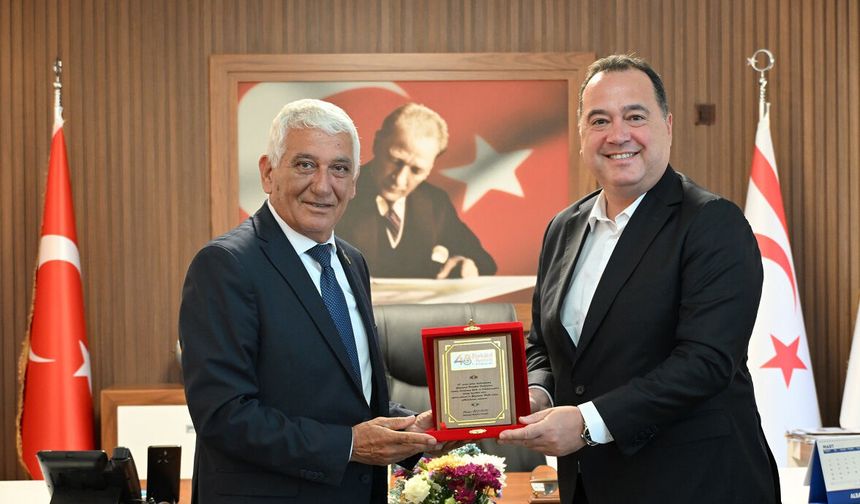 Manisa Büyükşehir Belediyesi'nden kardeş belediye Güzelyurt'a ziyaret