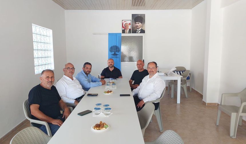TAM Parti ve CTP, İskele’de bir araya geldi