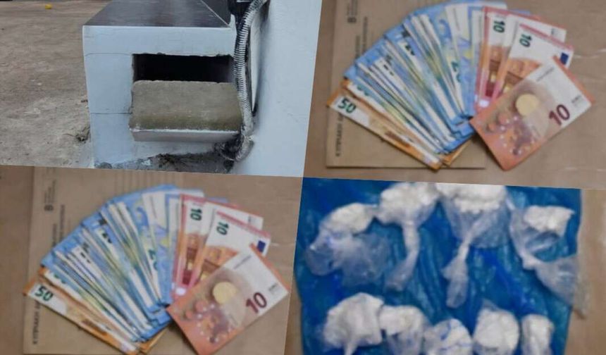 Larnaka'da 3 kilo kokain ele geçirildi