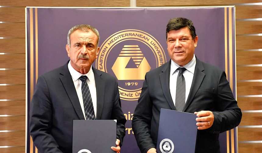 Gazimağusa Belediyesi ile DAÜ iş birliği ortak organizasyonlar düzenlemeye yönelik protokol imzaladı