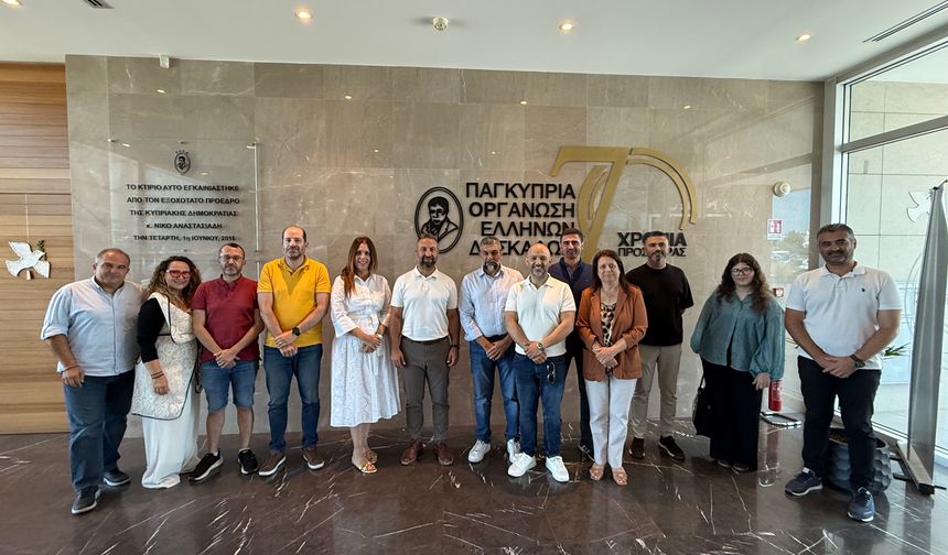 KTÖS ve POED Yönetim Kurulları bir araya geldi