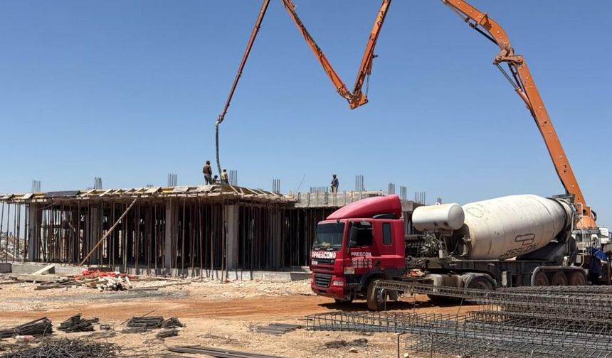 Kıb-Tek’in yeni hizmet binası yapımları devam ediyor