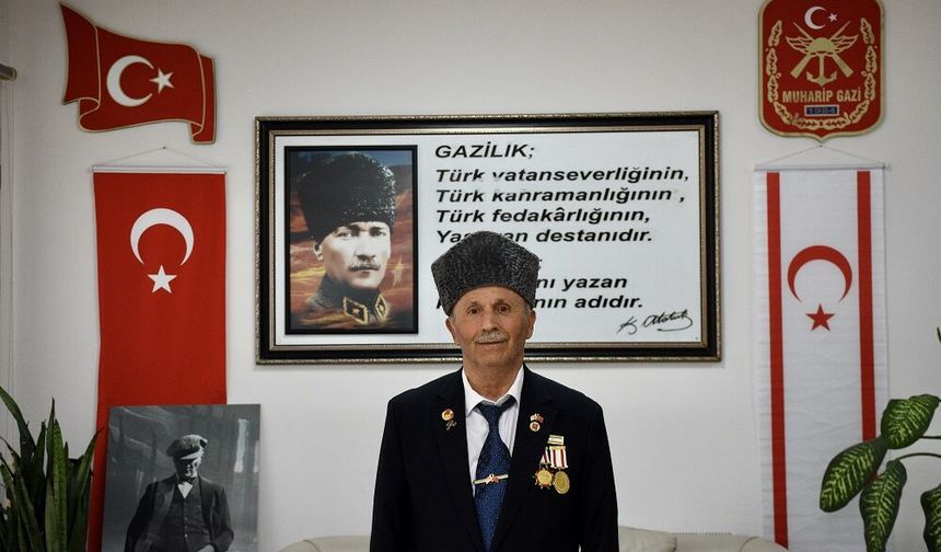 Gazi Muzaffer Gülbüz Kıbrıs'taki tarihi heyecanı unutamıyor