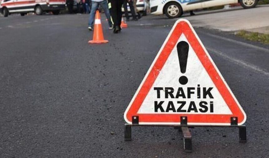 Aracıyla bankete düşerek takla atan alkollü sürücü yaralandı