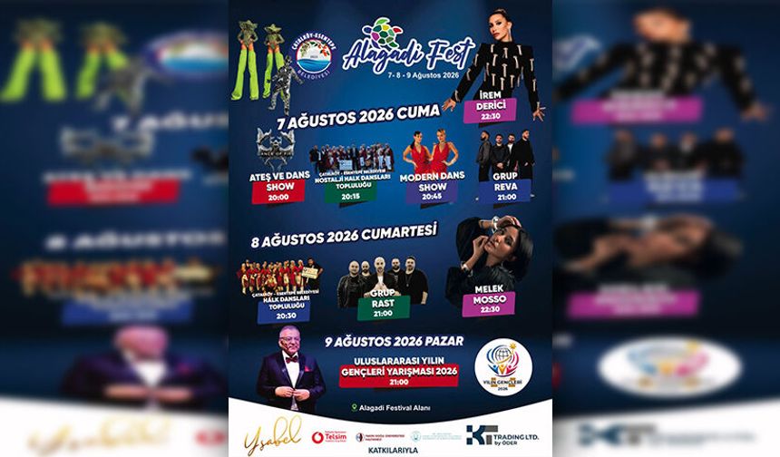 Alagadi Fest 7 Ağustos’ta başlıyor