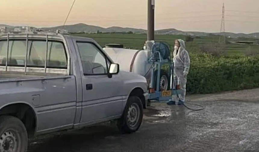 Güney Kıbrıs'ta daha önce vaka tespit edilmemiş bölgelerde şap hastalığı şüphesi