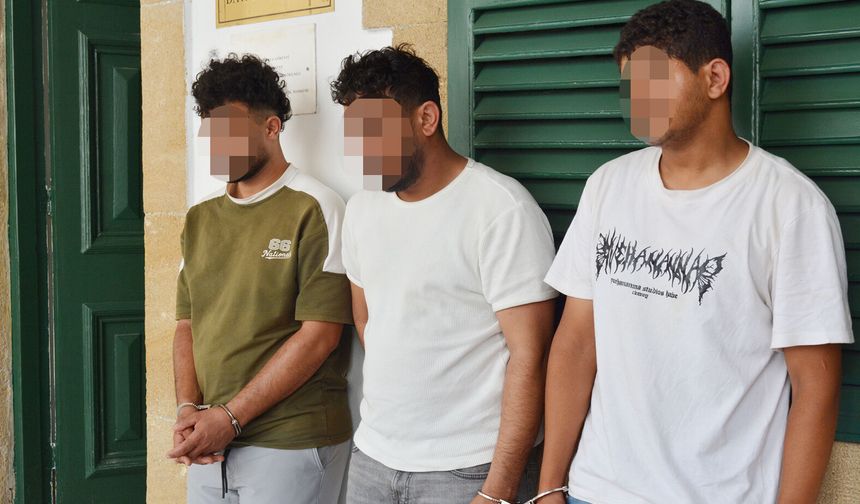 Üç kişi kaçak ikamet suçundan tutuklandı