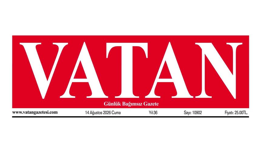 VATAN Manşet - 14 Ağustos 2026