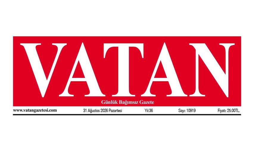 VATAN Manşet - 31 Ağustos 2026