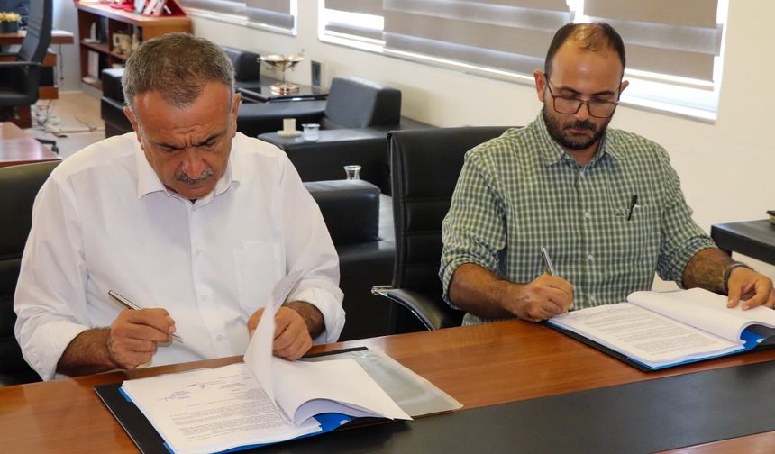 Gazimağusa Belediyesi 89 araçlık otopark yapımı için mukavele imzaladı