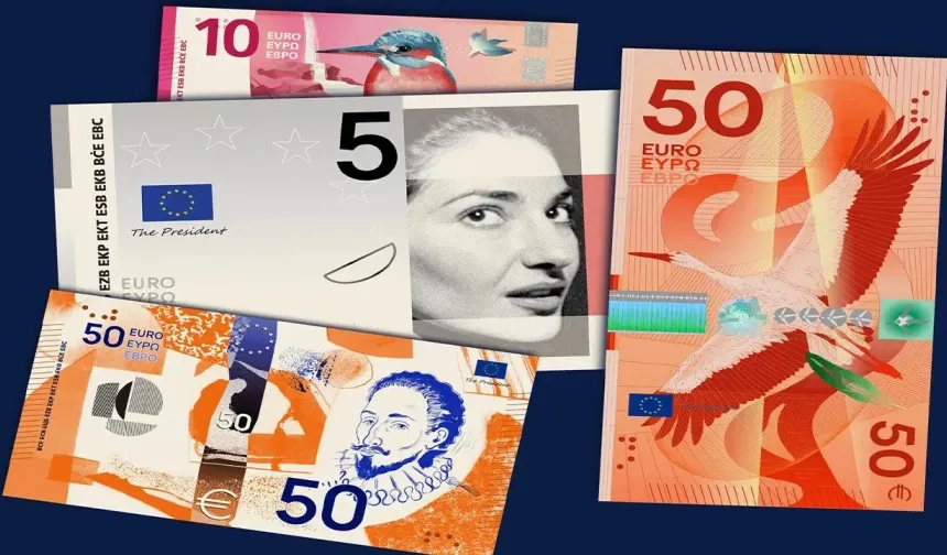 Avro banknotları yeniden tasarlanıyor