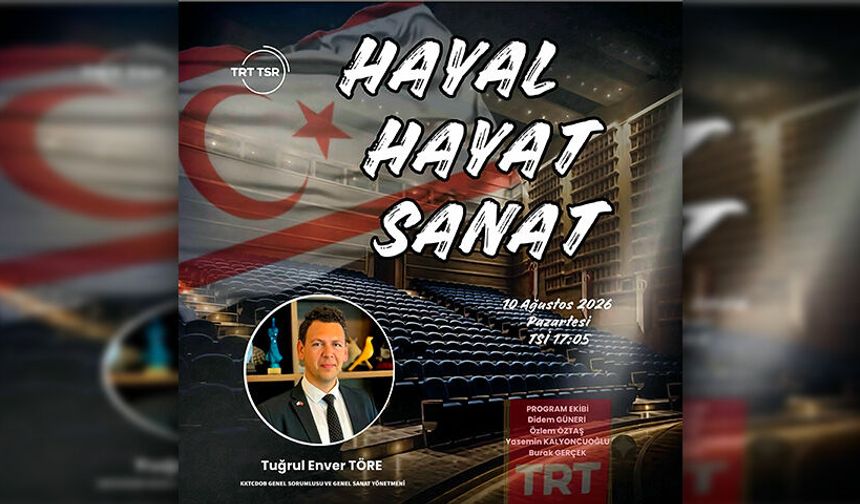 Tuğrul Enver Töre, TRT Türkiye’nin Sesi Radyosu’na konuk olacak