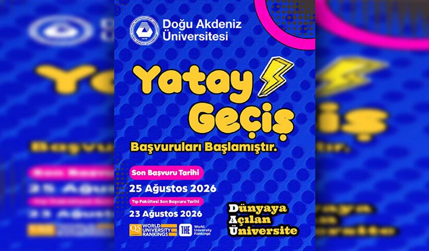 DAÜ’de yatay geçiş başvuruları devam ediyor