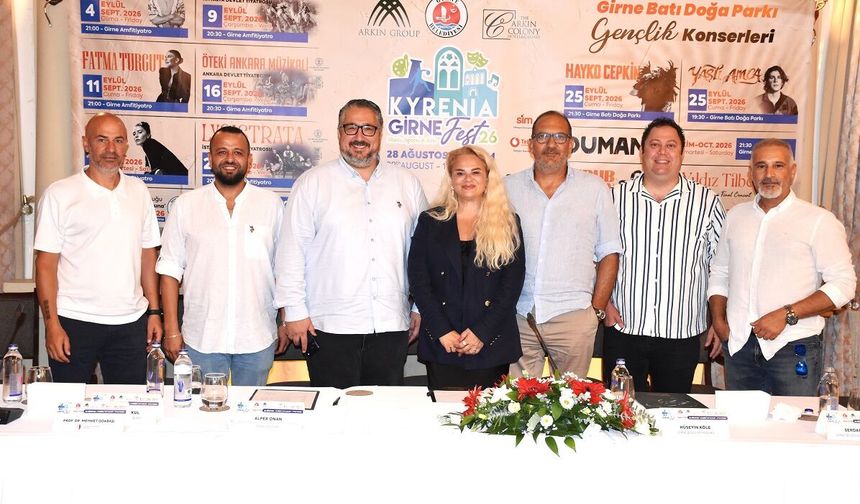 Girne Arkın Group Fest26’ 28 Ağustos’ta Leman Sam konseriyle başlıyor