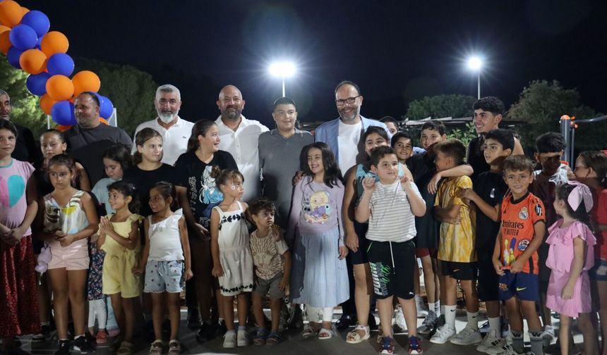 Ağıllar köyü rekreasyon alanı dün açıldı