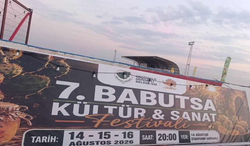 Serdarlı Babutsa Kültür ve Sanat Festivali başladı