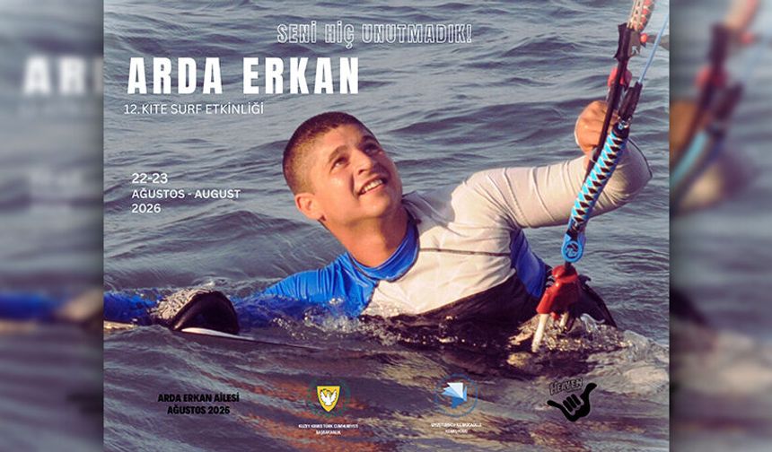 Arda Erkan anısına “12. Kite Surf Etkinliği” düzenleniyor