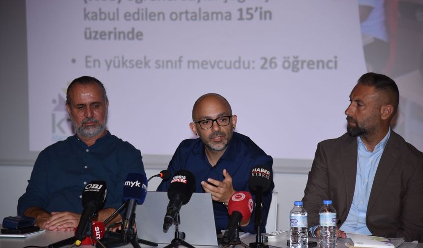 KTÖS “Kuzey Kıbrıs'ta Kamusal Eğitimin Durumu” konulu basın toplantısı düzenledi